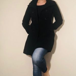 Double-Breasted Peacoat.